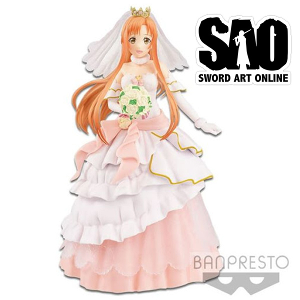 Sword Art Online Code Register Exq Wedding Asuna 23cm
